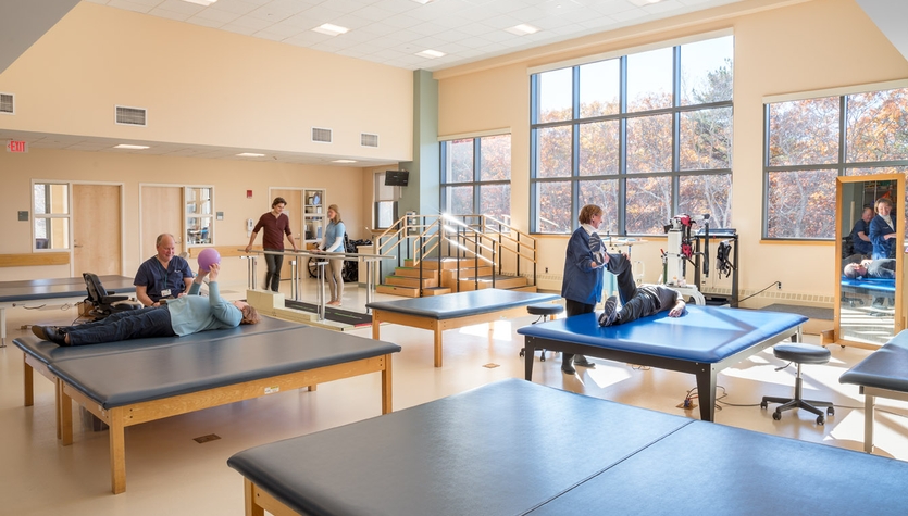 Columbia Construction Completes the Expansion of Spaulding Rehab Hospital Cape Cod
