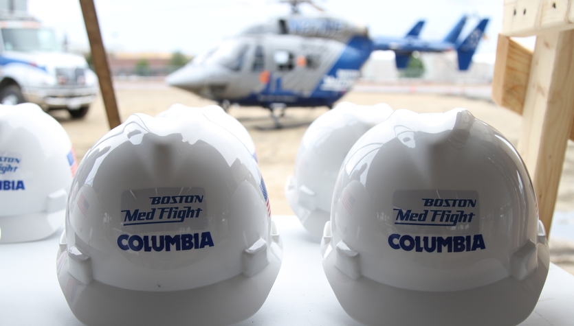 The Boston MedFlight Team Celebrates the Groundbreaking of a New 54,000 SF Facility